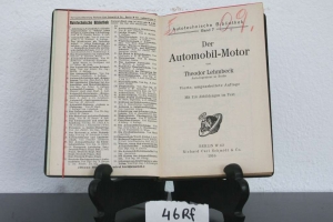 Lehmbeck, Theodor. Der Automobil-Motor.