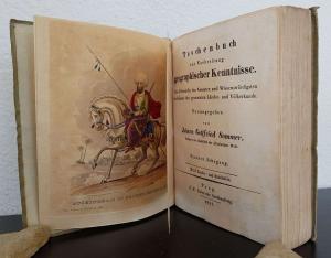 Sommer, Johann Gottfried (Hrsg.). Taschenbuch zur Verbreitung geographischer Kenntnisse. Neunter Jahrgang.