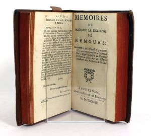 1: Memoires de Guy Joly Conseiller au Chatelet. 2: Memoires de Madame la Duchesse de Nemours.