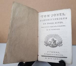 Antoine Alexandre Henri Poinsinet. Tom Jones, Comedie lyrique en Trois Actes.