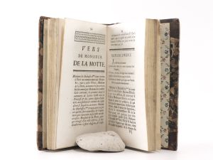 La Motte, Antoine Houdar de. Lettres de Monsieur de la Motte, suivies d'un recueil de vers du mesme auteur, pour servir de Supplément à ses Oeuvres.