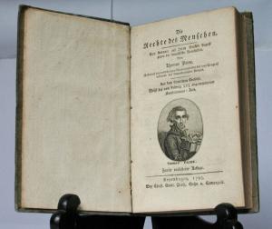 Paine, Thomas. Die Rechte des Menschen. Eine Antwort auf Herrn Burke's Angriff gegen die französische Revolution.