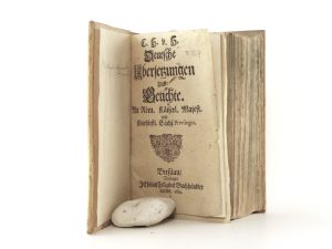 C. H. v. H. (=Christian Hoffmann von Hoffmannswaldau. Deutsche Übersetzungen und Getichte. Mit Röm. Käiserl. Majestät und Churfürstl. Sächs. Privilegio.