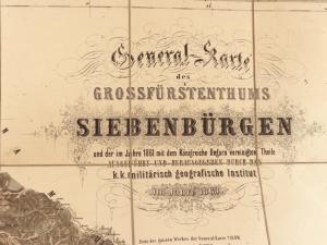 k. k. militärisch geographisches Institut (Hrsg.). General-Karte des Grossfürstenthums Siebenbürgen und der im Jahre 1861 mit dem Königreiche Ungarn vereinigten Theile.