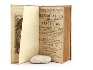 Nolden, Franz Tilemann. Francisci Tilemanni Nolden Corbachiensis Waldeci, J.U.L. De Haereditatibus Quae Ab Intestato Deferuntur: Tractatio.