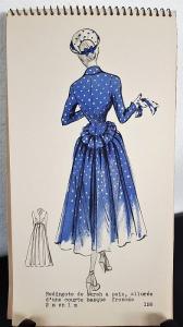 Carnet de Croquis. Été 1948. Robes et Manteaux.