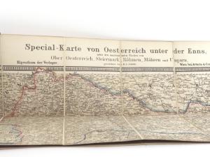 Special-Karte von Oesterreich unter der Enns nebst den angränzenden Theilen von Ober-Oesterreich, Steiermark, Böhmen, Mähren und Ungarn.