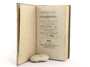 Mayer, M. Monsieur le Comte de Falckenstein, ou Voyages de l´Émpereur Joseph II, en Ialie, en Bohème et en France;