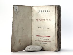 (Maubert de Gouvest, Jean-Henri). Lettres Iroquoises. Tome Premier et Tome Second.