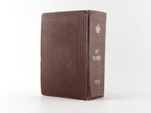Perthes, Justus (Hrsg.). Gothaischer genealogischer Hofkalender nebst diplomatisch-statistischem Jahrbuche auf das Jahr 1912.