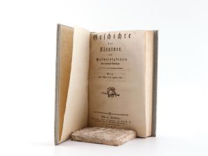 Mayr, Karl. Geschichte der Kärntner. und Merkwürdigkeiten ihrer heutigen Provinze (sic).