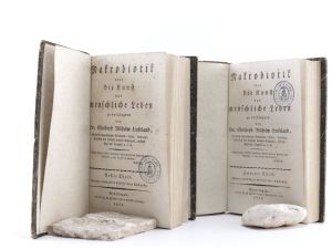 Hufeland, Christoph Wilhelm. Makrobiotik oder die Kunst das menschliche Leben zu verlängern. Erster und Zweyter Theil.
