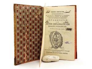 Schwartner, Martini. Introductio in artem diplomaticam praecipue Hungaricam.
