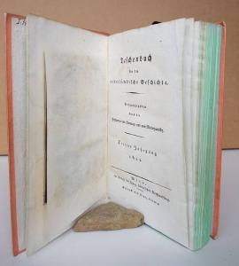 Hormayr, Freyherr von & Freyherr von Mednyansky (Hrsg.). Taschenbuch für die vaterländische Geschichte.