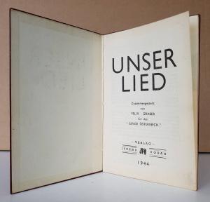 Graber, Felix. Unser Lied.