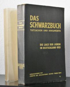 Das Schwarzbuch. Die Lage der Juden in Deutschland 1933.