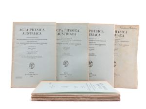 Schrödinger, Erwin. Die Besonderheit des Weltbildes der Naturwissenschaft.