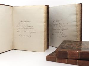 Enschut, A. Van.; De Brueijs, J. R. Jus Naturae; Jus Civile Belgicum secundum Codicem Napoleonticum; Jus Publicum et Gentium; Jus Criminale. &quote;In ordinem redegit H. C. Payen, jur. cand.&quote;