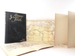 Stanley, Henry M. Im dunkelsten Afrika. Aufsuchung, Rettung und Rückzug Emin Pascha's, Gouverneurs der Aequatorialprovinz. Erster und Zweiter Band.