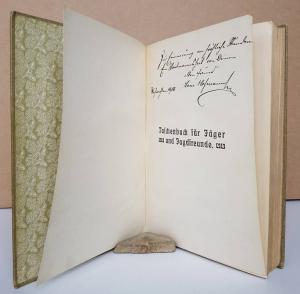 Böhmerle, Emil. Taschenbuch für Jäger und Jagdfreunde,