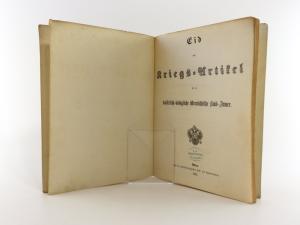 Eid und Kriegs-Artikel für die kaiserlich-königliche österreichische Land-Armee.
