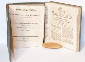 Herausgegeben von mehreren Geschäftsmännern und Gelehrten. Vaterländische Blätter für den österreichischen Kaiserstaat.