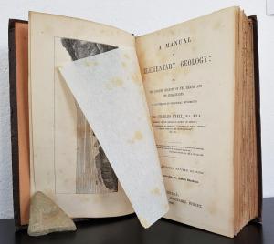 Lyell, Charles. A Manual of Elementary Geology: or the ancient Changes of the Earth and its Inhabitants as illustrated by geological Monuments.