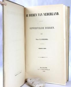 Schlegel, H. Natuurlijke Historie van Nederland. De Dieren van Nederland. Gewerfelde Dieren.