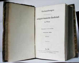 Verhandlungen der kaiserlich-königlich zoologisch-botanischen Gesellschaft in Wien - 1863.
