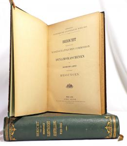 Klein, Franz (Redacteur). Bericht über die Internationale Elektrische Ausstellung Wien 1883.