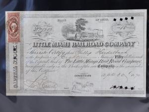 US-amerikanische Eisenbahnaktien.