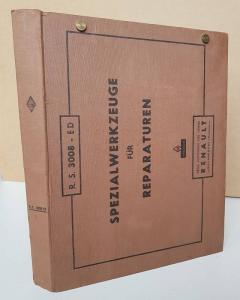Régie Nationale des Usines Renault (Hrsg.). R. S. 3008 - Spezialwerkzeuge für Reparaturen.