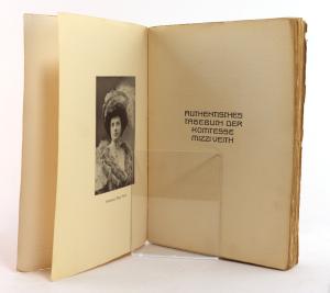 Veith, Mizzi. Authentisches Tagebuch der Komtesse Mizzi Veith. Mit Anhang: Briefe von und an Komtesse Mizzi Veith.