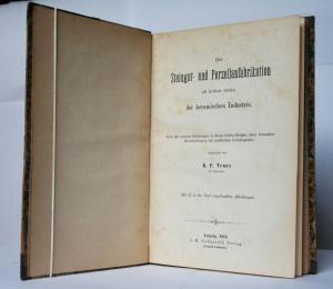 Tenax, B. P. (B. Prössel). Die Steingut- und Porzellanfabrikation als höchste Stufe der keramischen Industrie.
