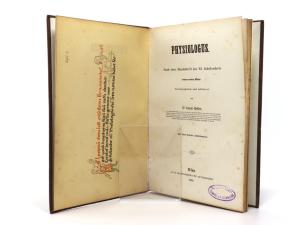 Heider, Gustav. Physiologus.