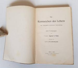 Waller, Augustus D. Die Kennzeichen des Lebens vom Standpunkte elektrischer Untersuchung.