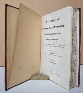 Martin, A. Repertorium der Galvanoplastik und Galvanostegie oder der Metallreduction auf nassem Wege in dicken und dünnen Schichten.