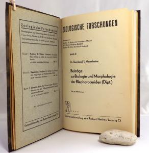 Mannheim, Bernhard J. Beiträge zur Biologie und Morphologie der Blepharoceriden (Dipt.)