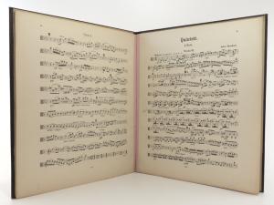 Bruckner, Anton. Quintett F-dur für 2 Violinen, 2 Bratschen und Violoncello von Anton Bruckner.