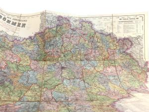 Steinhauser, Ant. Karte des Königreiches Böhmen. Maßstab 1:430.000.