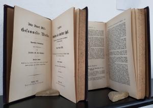 Mill, John Stuart. System der deductiven und inductiven Logik. Eine Darlegung der Grundsätze der Beweislehre und der Methoden wissenschaftlicher Forschung.