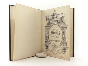 Bizet, Georges. Vingt Mélodies pour Chant et Piano par Georges Bizet. Edition pour Soprano ou Ténor, Op. 21. A. C. 2485.