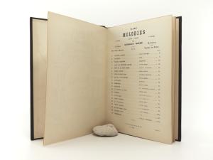 Bizet, Georges. Vingt Mélodies pour Chant et Piano par Georges Bizet. Edition pour Soprano ou Ténor, Op. 21. A. C. 2485.