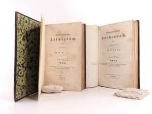 Prutz, R. E. (Robert Eduard) (Hrsg.). Literarhistorisches Taschenbuch. 1: Erster Jahrgang 1843. 2: Zweiter Jahrgang 1844.