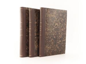 Clausius, R. Die Mechanische Wärmetheorie. Erster, Zweiter und Dritter Band.