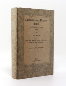 Neurath, Otto. Ludwig Hermann Wolframs Leben, als Einleitung zu seinem &quote;Faust&quote;.