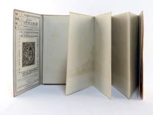 Skrzeszeroski, F. von. (Bearb.) Artaria´s Eisenbahn- u. Post-Communications-Karte von Oesterreich-Ungarn. 1894.