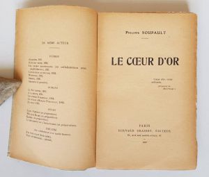 Soupault, Philippe. Le Coeur d'Or.