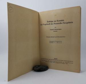 Zimmermann, Rudolf. Beiträge zur Kenntnis der Vogelwelt des Neusiedler Seegebiets.