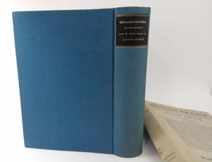 Dopsch - Wirtschaft und Kultur. Festschrift zum 70. Geburtstag von Alfons Dopsch. + AUTOGRAPH -